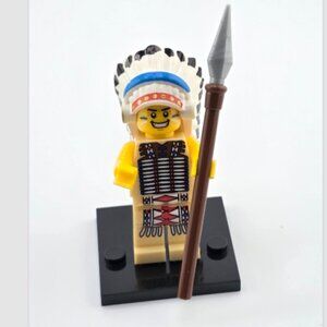 NATIVE AMERICAN minifigure Indian minifigure Native American Lego Compatible